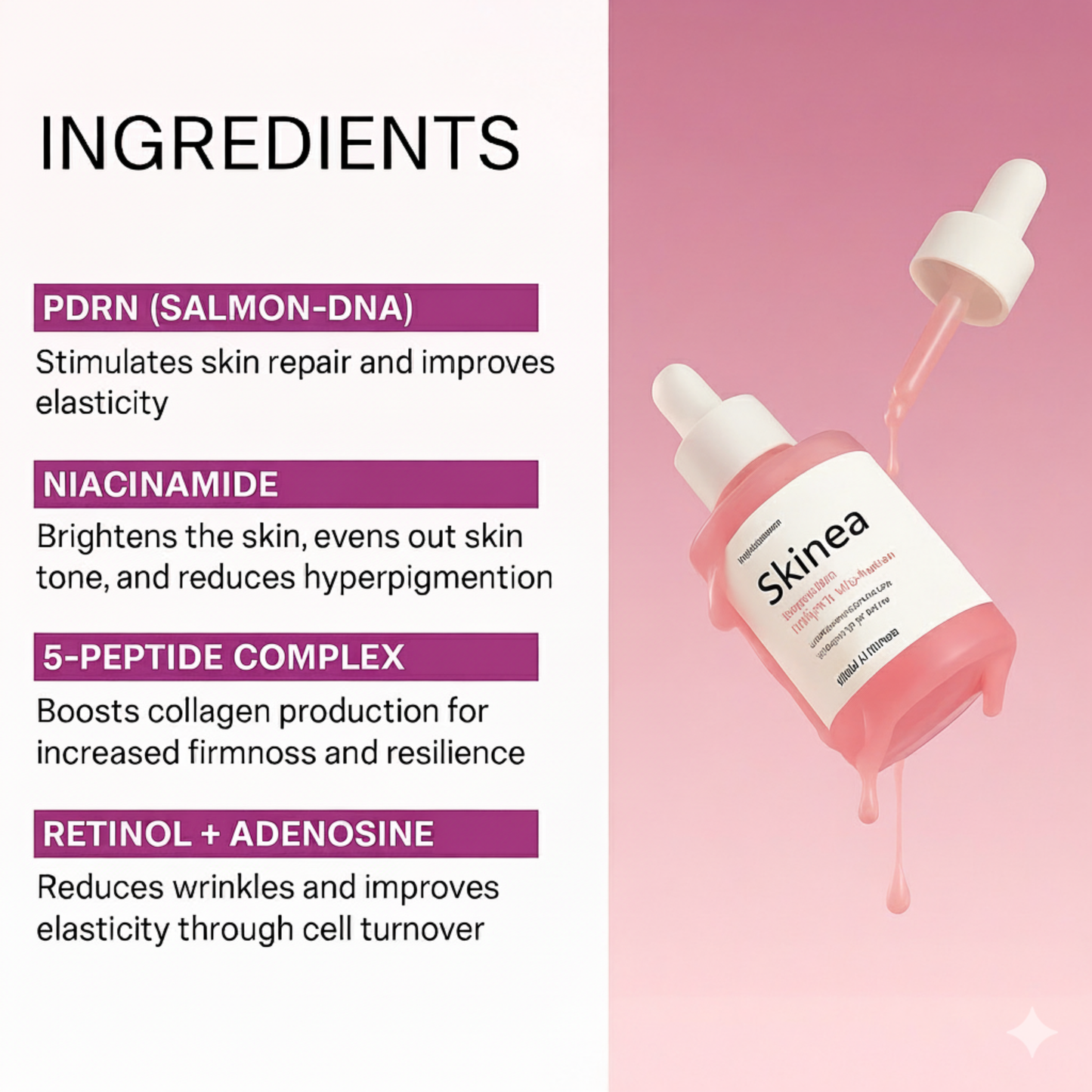 PDRN Pink Peptide Serum